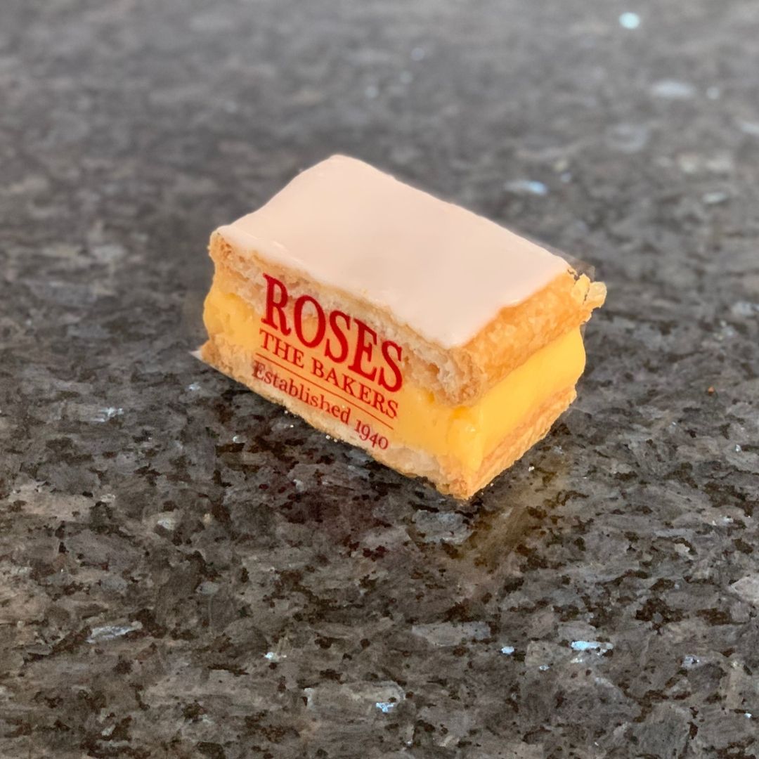 Vanilla Slice Roses the Bakers