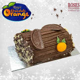 Chocolate Orange Log